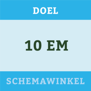 10 km tot 10 EM in 6 weken (3x per week)