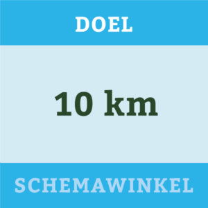 5 km tot 10 km in 6 weken (2x per week)