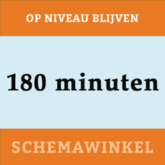 180 minuten (24 weken, 4 x per week)