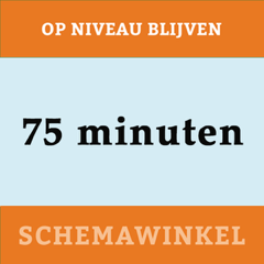 75 minuten (24 weken, 2 x per week)